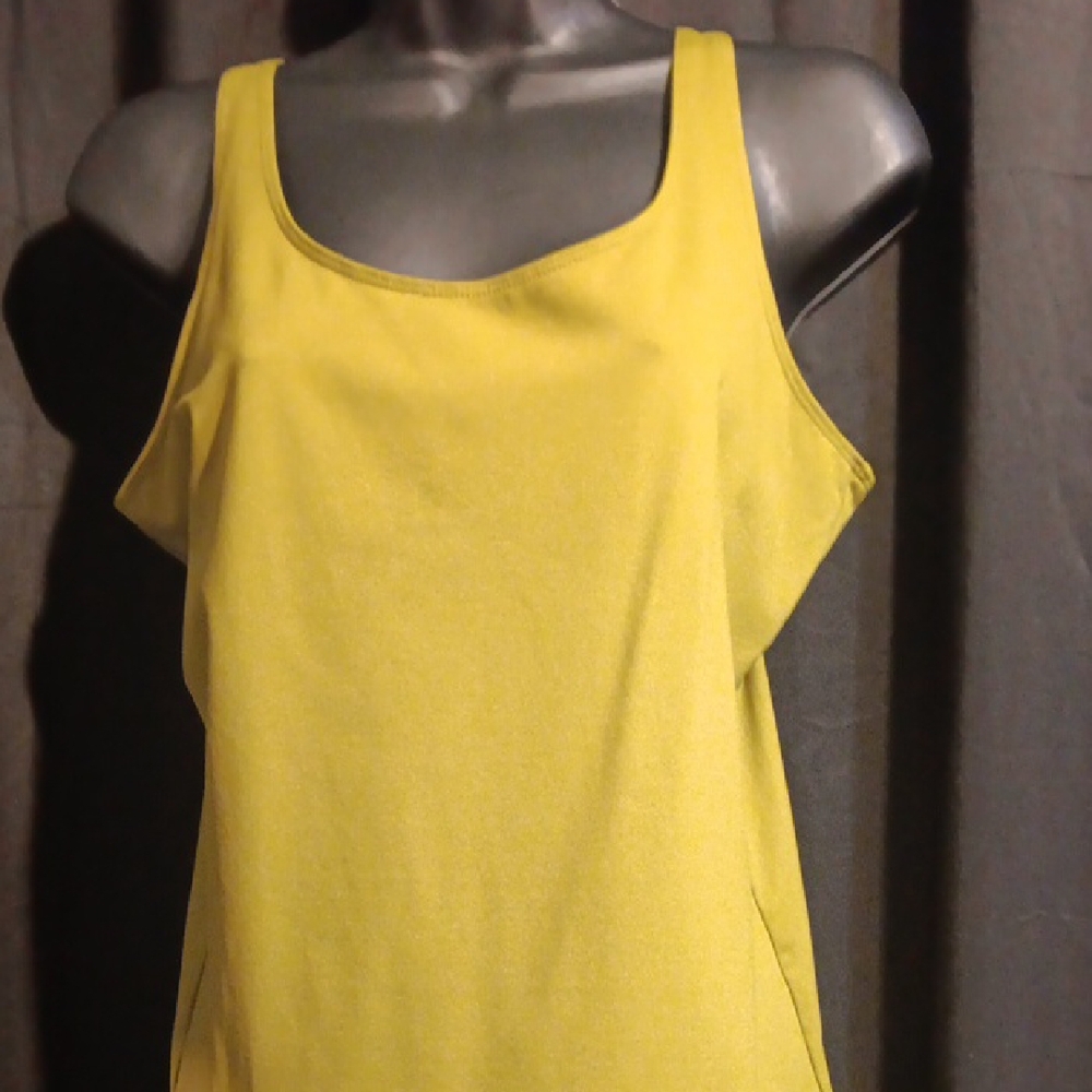 Yellow Sleeveless Women's Top